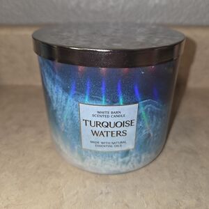 White Barn Turquoise Waters Scented Candle 14.5 oz Full Size